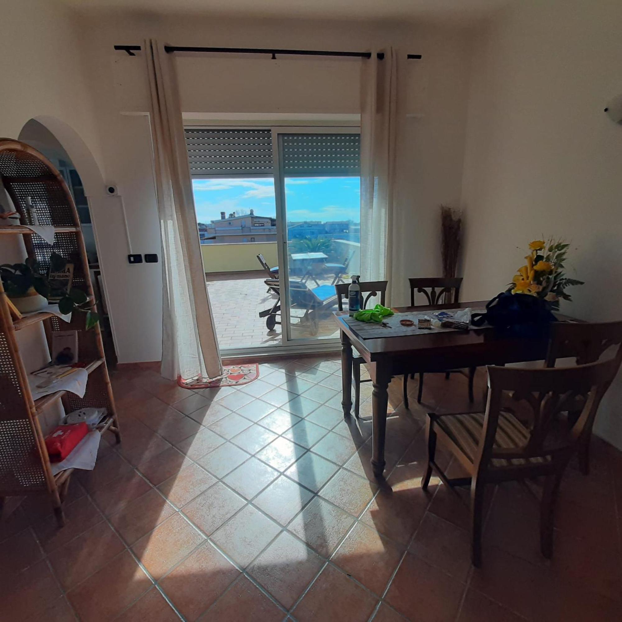 La Terrazza Sul Faro Apartment Fiumicino Bagian luar foto