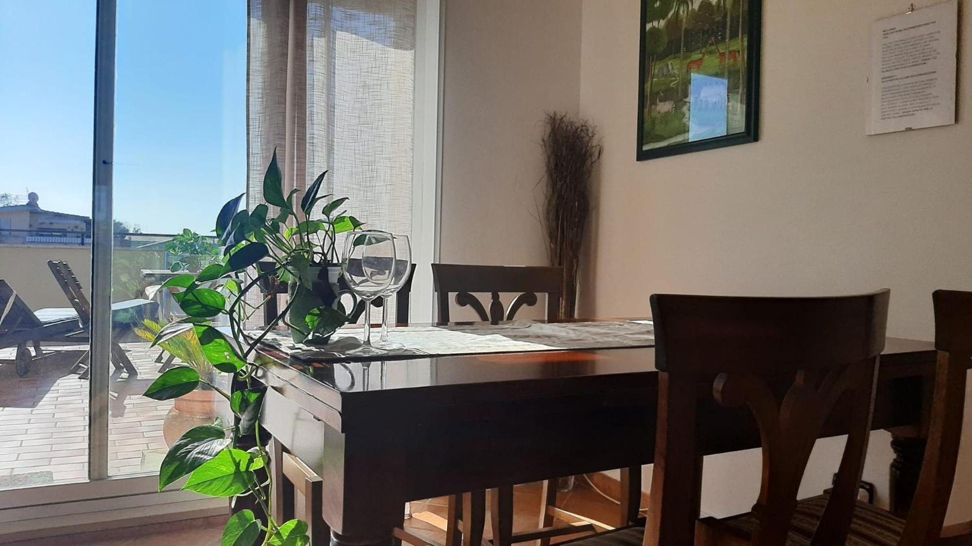 La Terrazza Sul Faro Apartment Fiumicino Bagian luar foto