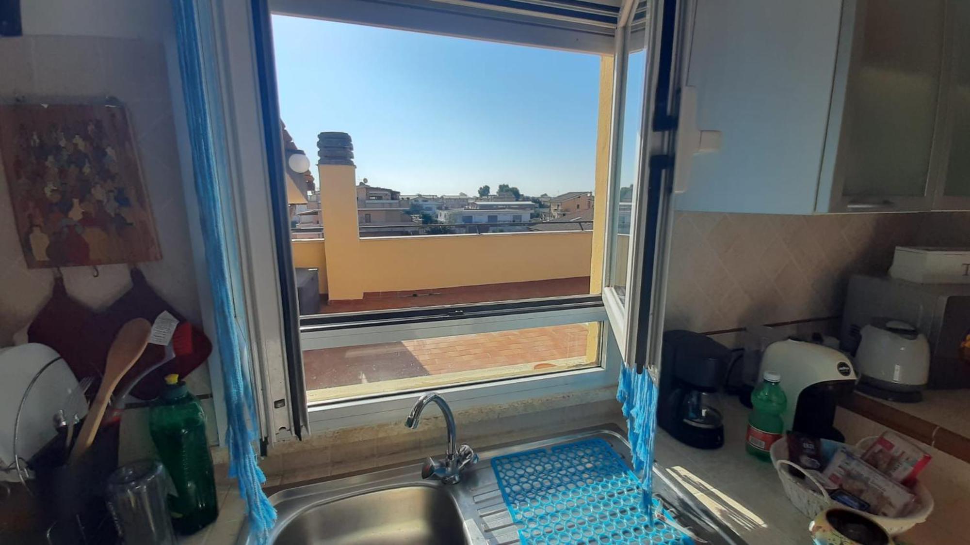 La Terrazza Sul Faro Apartment Fiumicino Bagian luar foto